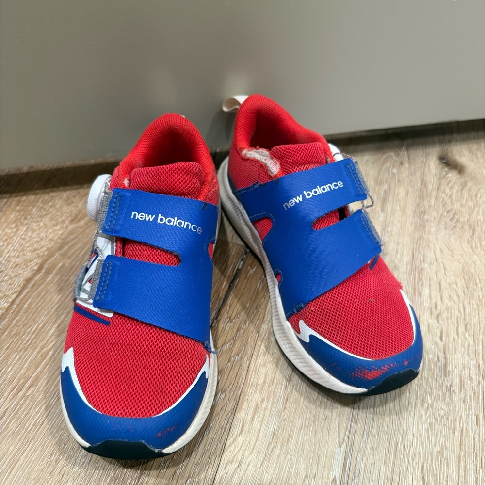 New Balance Kids Sneakers in Red and Blue